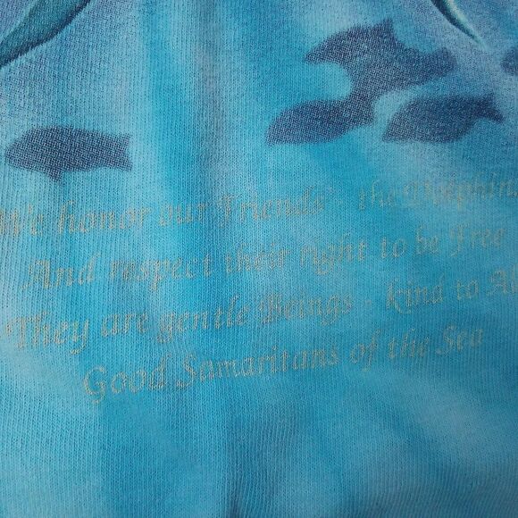 Vintage Dolphins Ocean Tie Dye T-Shirt - Picture 5 of 9